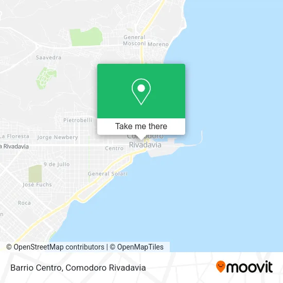 Mapa de Barrio Centro