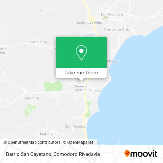 Barrio San Cayetano map