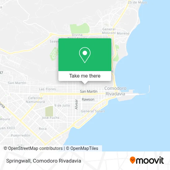 Springwall map