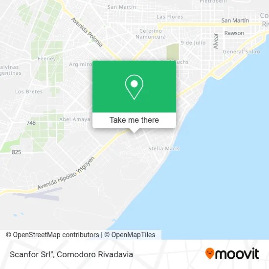 Scanfor Srl" map