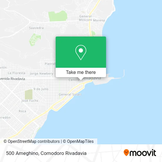 500 Ameghino map
