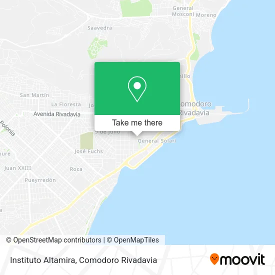 Instituto Altamira map