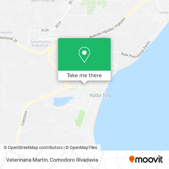 Veterinaria Martin map