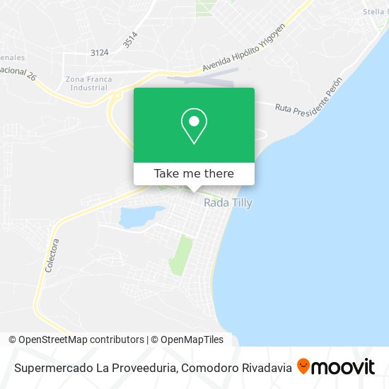 Supermercado La Proveeduria map