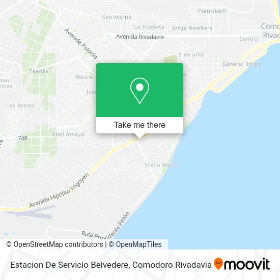 Estacion De Servicio Belvedere map