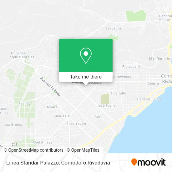 Mapa de Linea Standar Palazzo