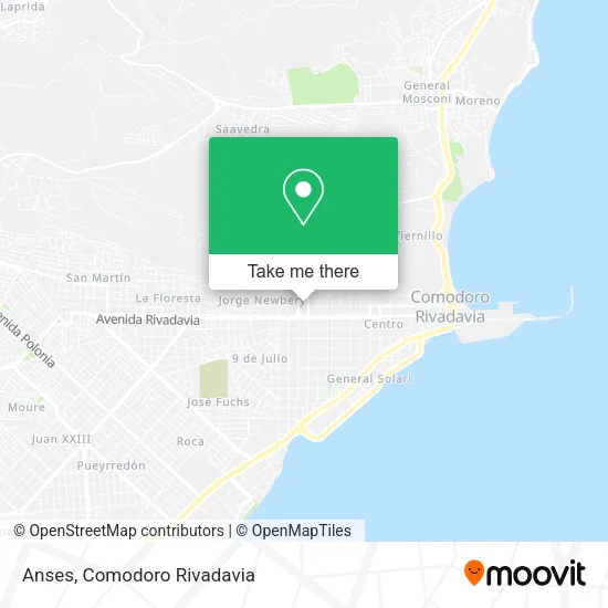 Mapa de Anses