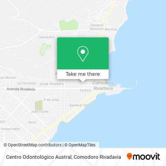 Centro Odontológico Austral map
