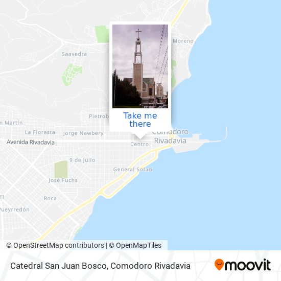 Catedral San Juan Bosco map