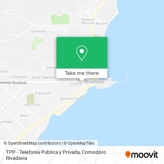 TPP - Telefonía Publica y Privada map