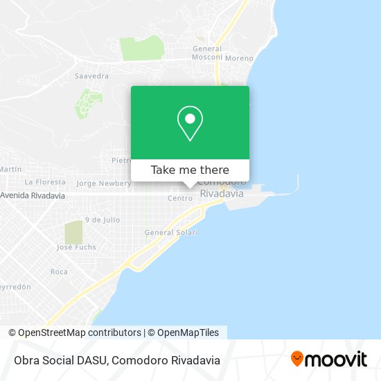 Obra Social DASU map