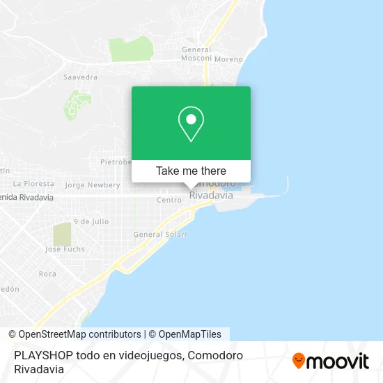 Mapa de PLAYSHOP todo en videojuegos