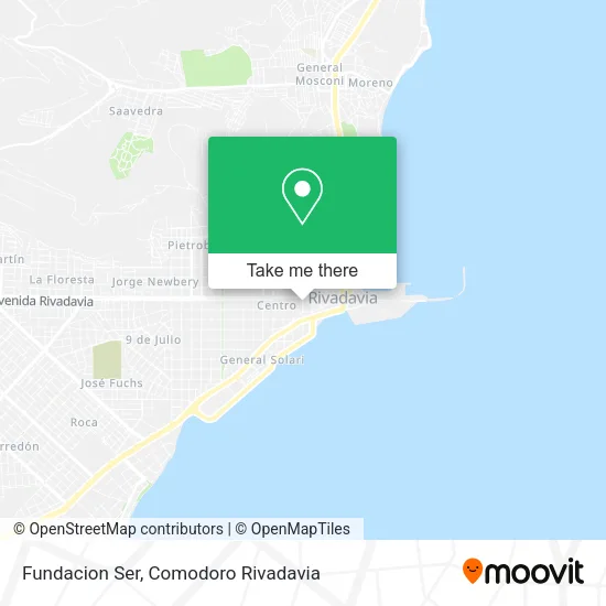 Mapa de Fundacion Ser