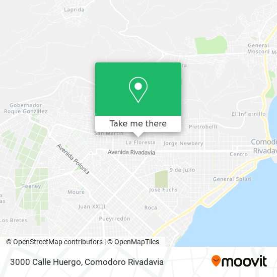 3000 Calle Huergo map