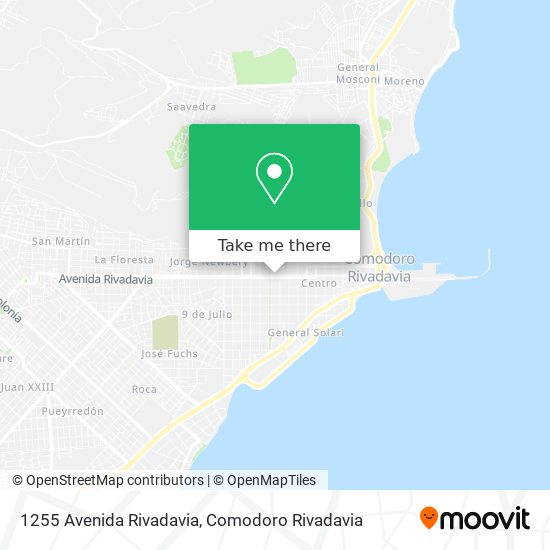 1255 Avenida Rivadavia map
