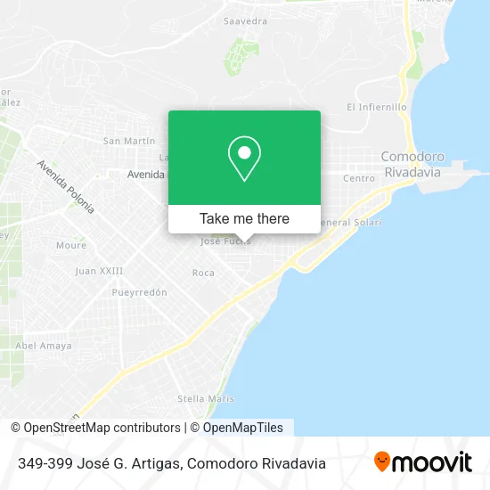349-399 José G. Artigas map
