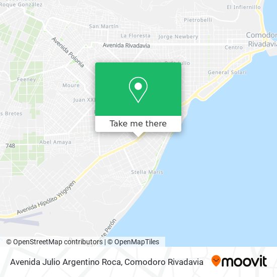 Avenida Julio Argentino Roca map