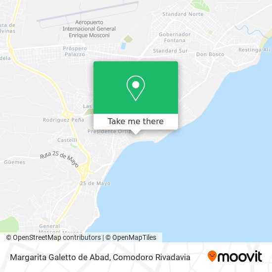 Margarita Galetto de Abad map