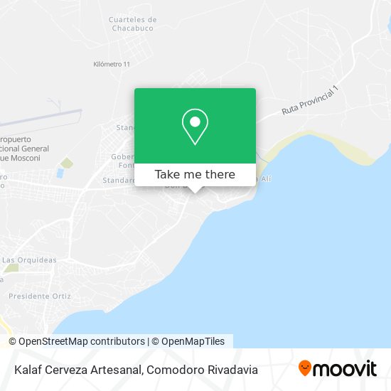 Kalaf Cerveza Artesanal map