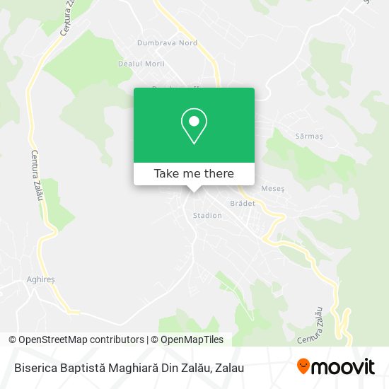 Biserica Baptistă Maghiară Din Zalău map