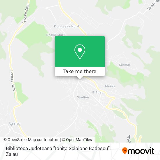 Biblioteca Județeană ”Ioniță Scipione Bădescu” map