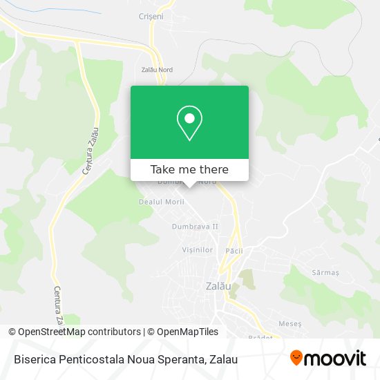 Biserica Penticostala  Noua Speranta map