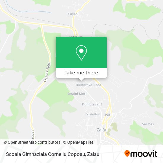 Scoala Gimnaziala  Corneliu Coposu map