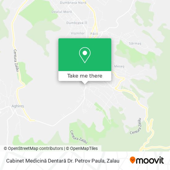 Cabinet Medicină Dentară Dr. Petrov Paula map