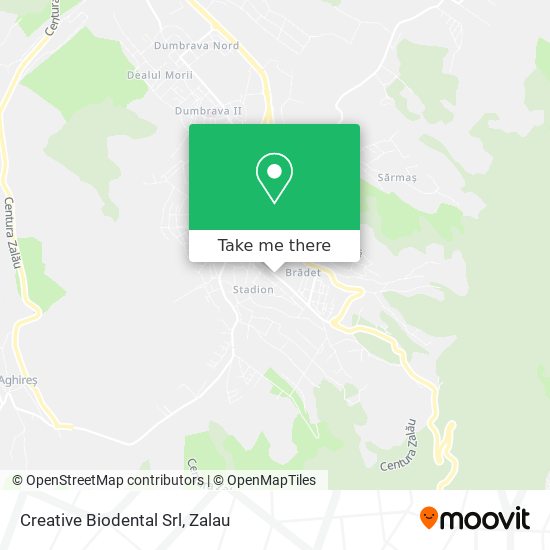Creative Biodental Srl map