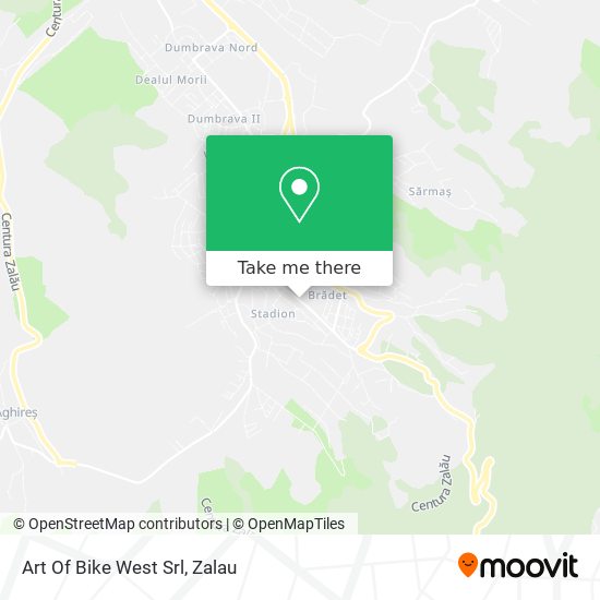 Art Of Bike West Srl map