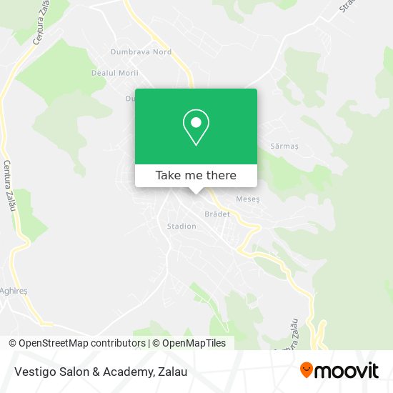 Vestigo Salon & Academy map