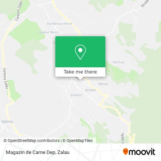 Magazin de Carne Dep map