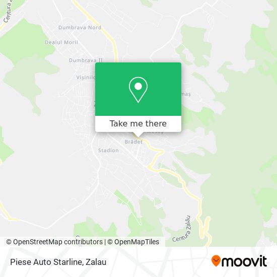 Piese Auto Starline map