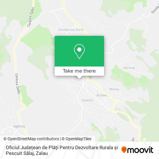 Oficiul Județean de Plăți Pentru Dezvoltare Rurala și Pescuit Sălaj map