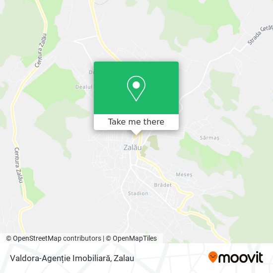 Valdora-Agenție Imobiliară map