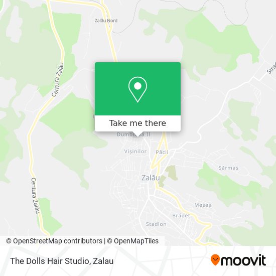 The Dolls Hair Studio map