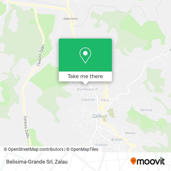 Belisima-Grande Srl map