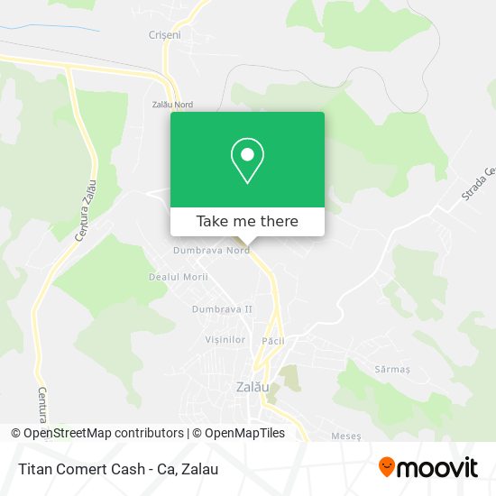 Titan Comert Cash - Ca map