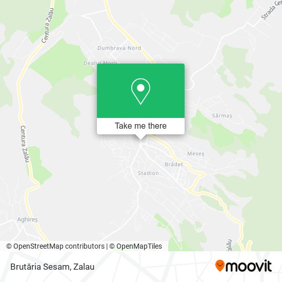 Brutăria Sesam map