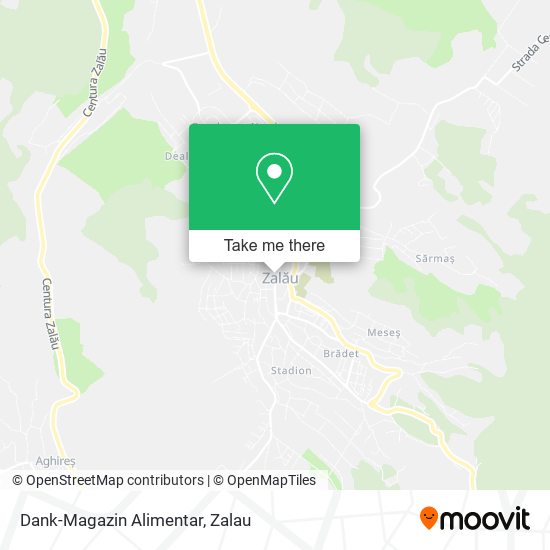 Dank-Magazin Alimentar map
