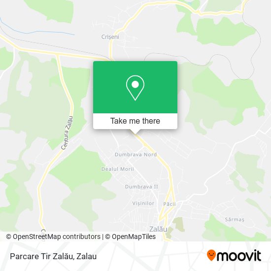 Parcare Tir Zalău map