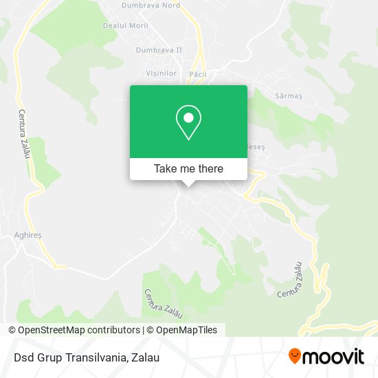 Dsd Grup Transilvania map