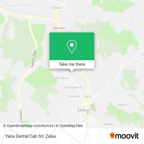 Yana Dental Cab Srl map