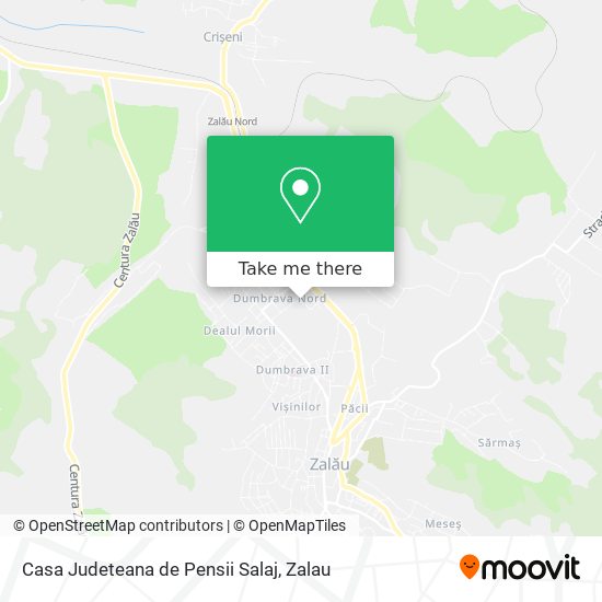 Casa Judeteana de Pensii Salaj map