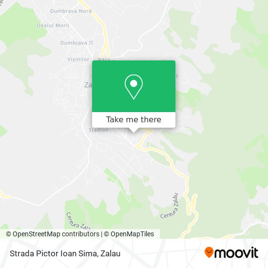 Strada Pictor Ioan Sima map
