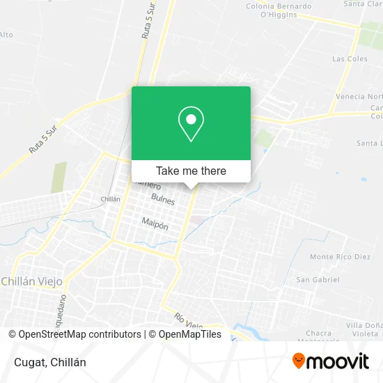 Cugat map