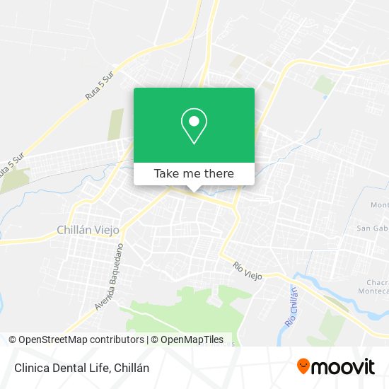 Clinica Dental Life map