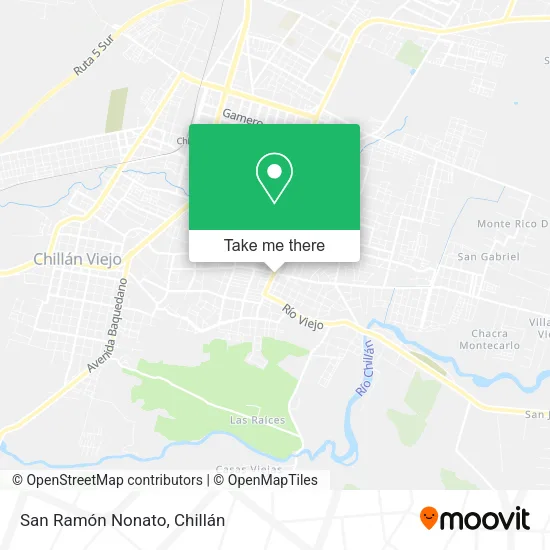 San Ramón Nonato map