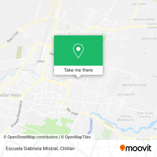 Escuela Gabriela Mistral map