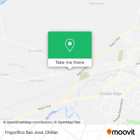 Frigorífico San José map